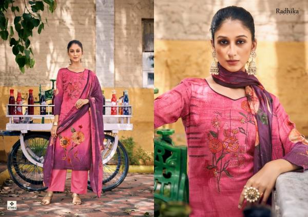 Azara Radhika Noor Jam Cotton Designer Dress Material Collection